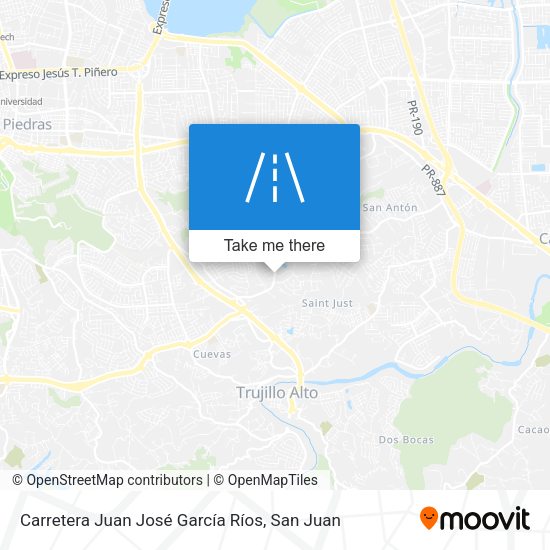 Mapa de Carretera Juan José García Ríos