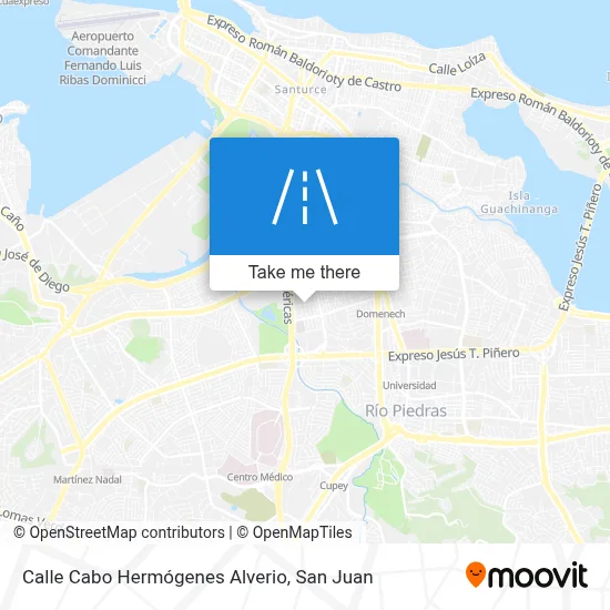 Mapa de Calle Cabo Hermógenes Alverio