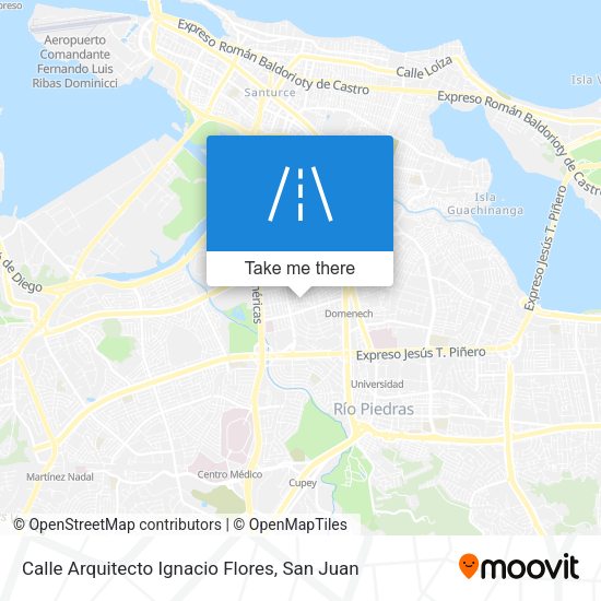 Calle Arquitecto Ignacio Flores map