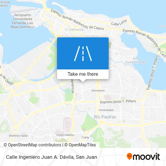 Calle Ingeniero Juan A. Dávila map