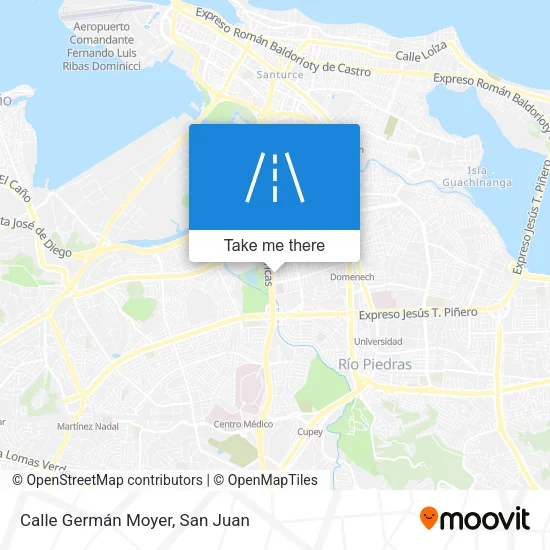 Calle Germán Moyer map