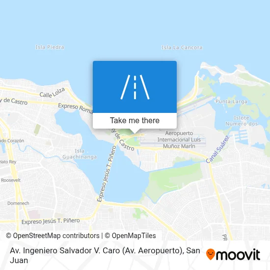 Av. Ingeniero Salvador V. Caro (Av. Aeropuerto) map