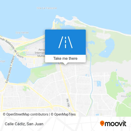 Mapa de Calle Cádiz