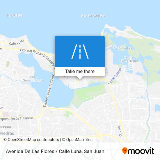 Avenida De Las Flores / Calle Luna map
