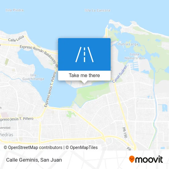 Mapa de Calle Geminis