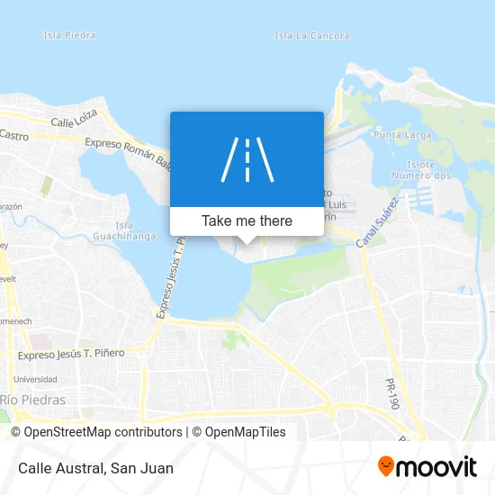 Mapa de Calle Austral