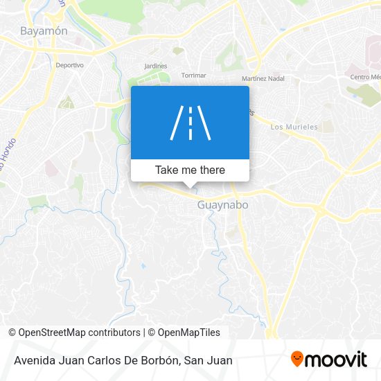 Avenida Juan Carlos De Borbón map