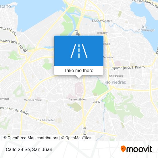 Mapa de Calle 28 Se