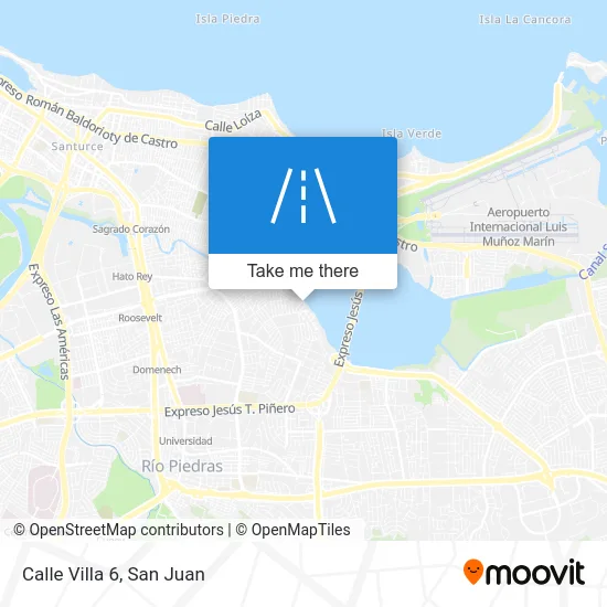 Mapa de Calle Villa 6