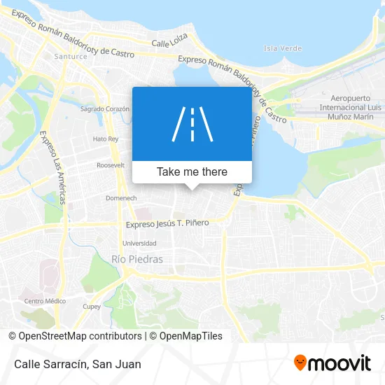 Calle Sarracín map