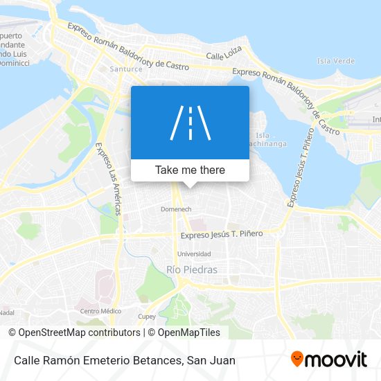Calle Ramón Emeterio Betances map