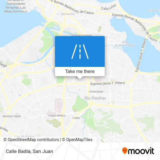Calle Badía map