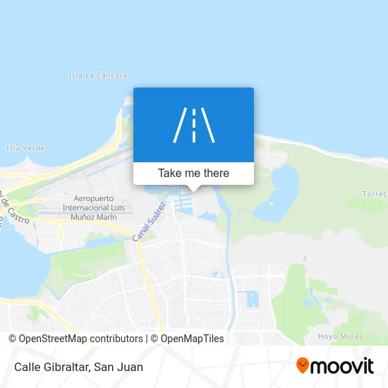 Mapa de Calle Gibraltar