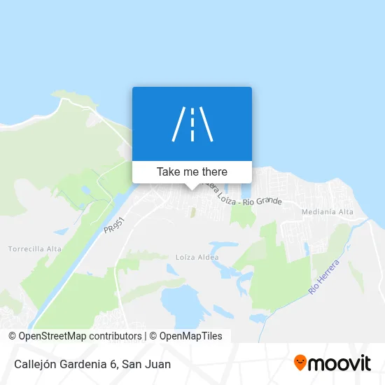 Mapa de Callejón Gardenia 6