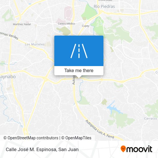 Calle José M. Espinosa map