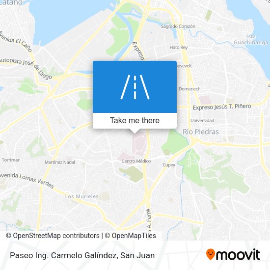 Paseo Ing. Carmelo Galíndez map