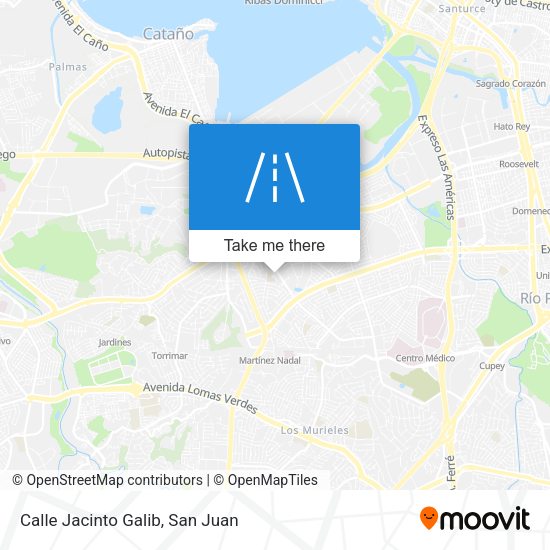 Mapa de Calle Jacinto Galib