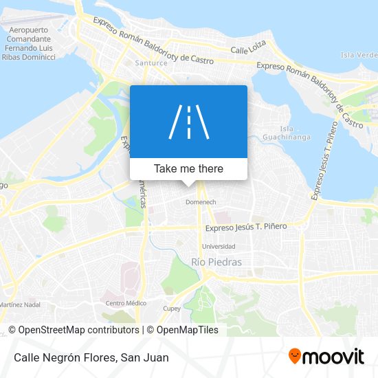 Mapa de Calle Negrón Flores