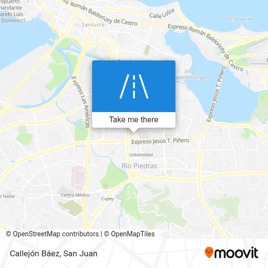 Mapa de Callejón Báez
