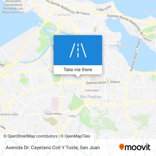 Mapa de Avenida Dr. Cayetano Coll Y Toste