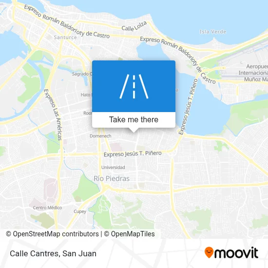 Mapa de Calle Cantres