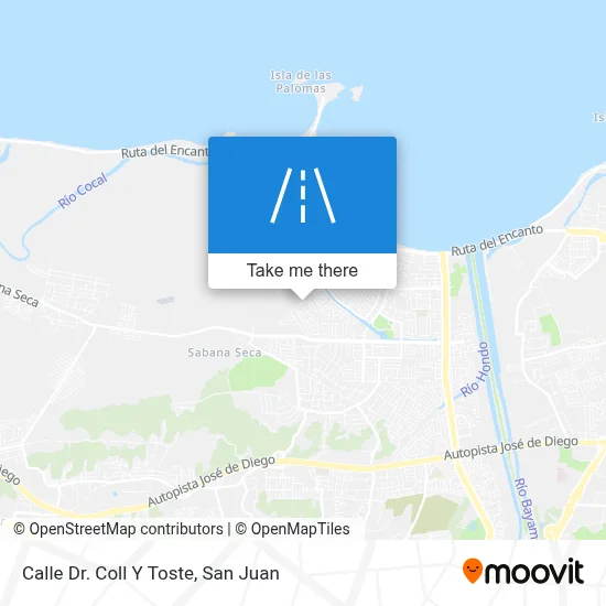 Mapa de Calle Dr. Coll Y Toste