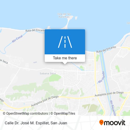 Calle Dr. José M. Espillat map