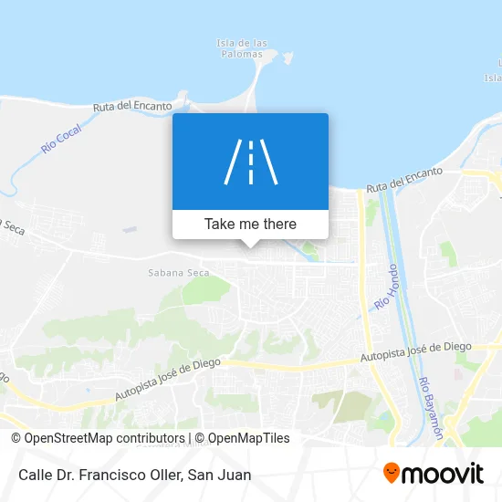 Calle Dr. Francisco Oller map