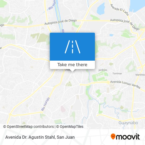 Mapa de Avenida Dr. Agustín Stahl