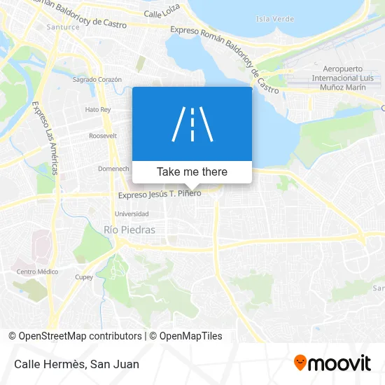 Mapa de Calle Hermès