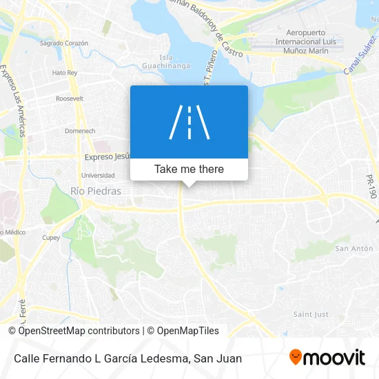 Calle Fernando L García Ledesma map