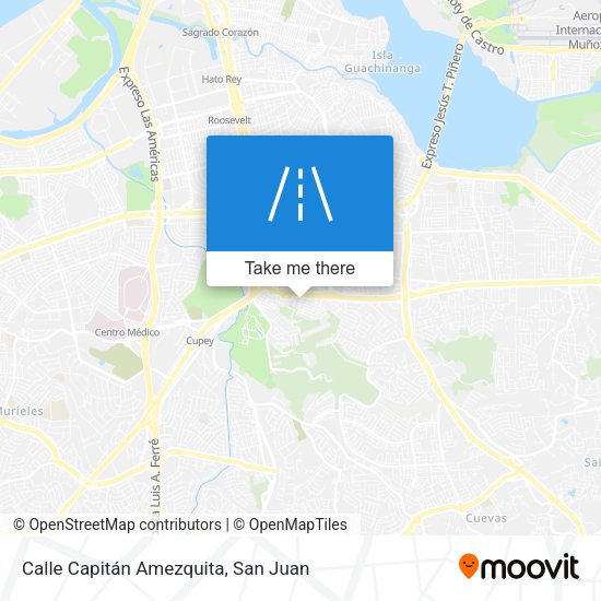 Mapa de Calle Capitán Amezquita