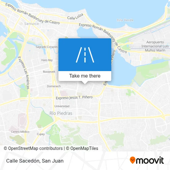 Calle Sacedón map