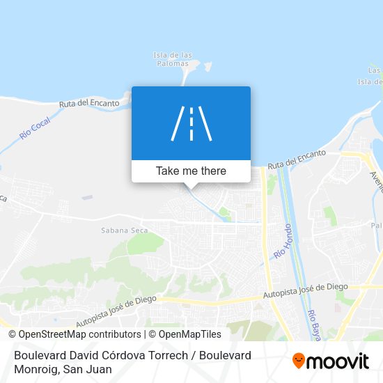 Boulevard David Córdova Torrech / Boulevard Monroig map