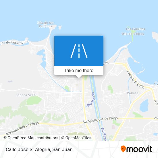 Calle José S. Alegría map