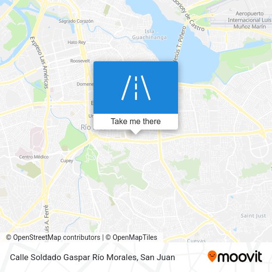 Calle Soldado Gaspar Río Morales map