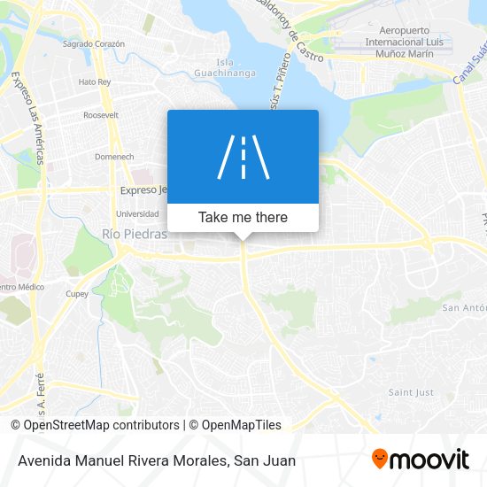 Avenida Manuel Rivera Morales map