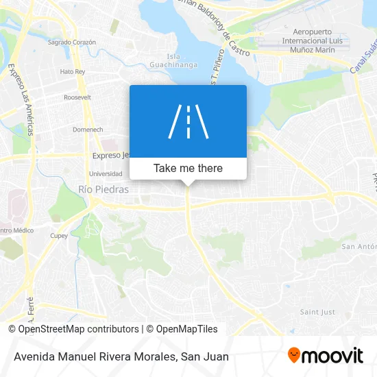 Avenida Manuel Rivera Morales map
