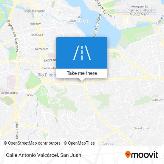 Mapa de Calle Antonio Valcárcel