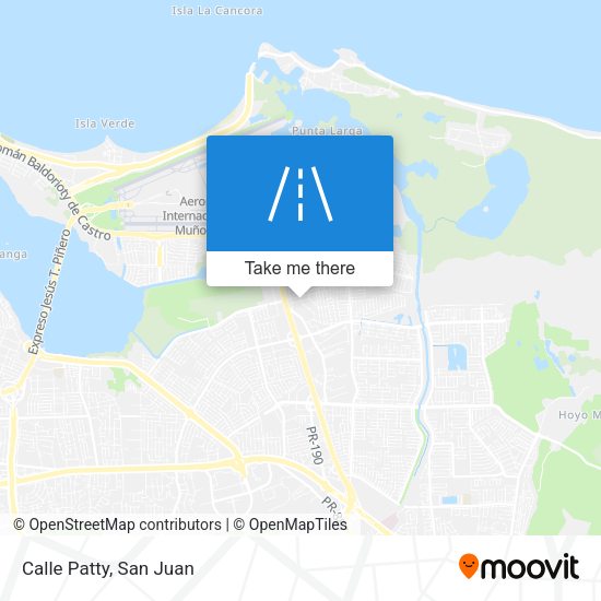 Mapa de Calle Patty