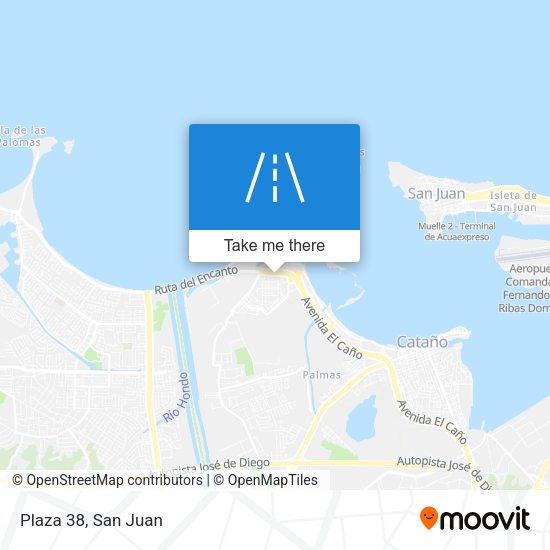 Mapa de Plaza 38