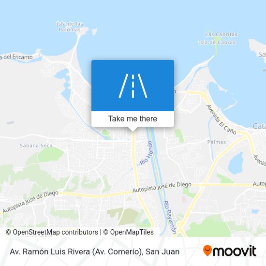 Av. Ramón Luis Rivera (Av. Comerío) map