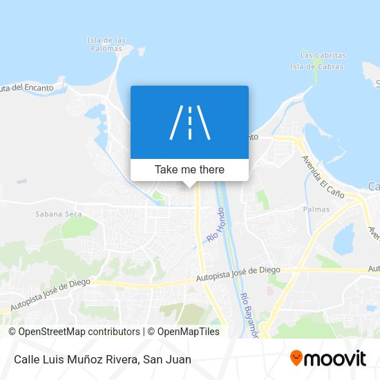 Mapa de Calle Luis Muñoz Rivera
