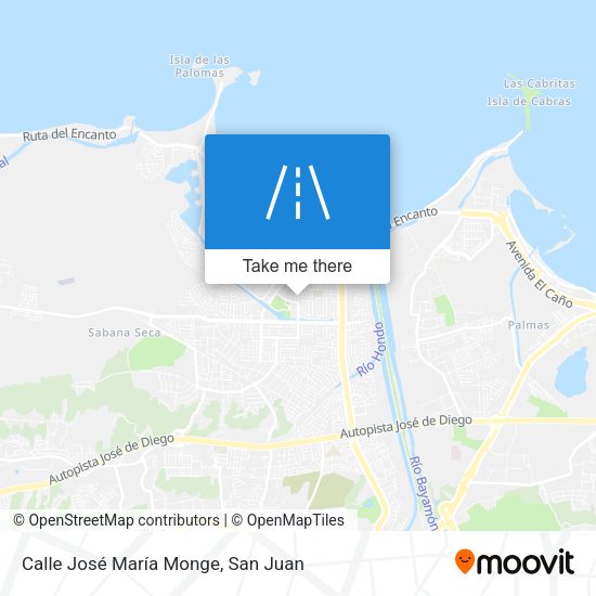 Mapa de Calle José María Monge