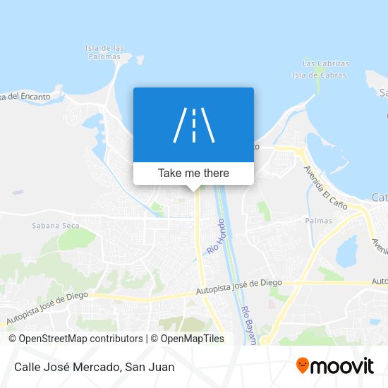 Mapa de Calle José Mercado