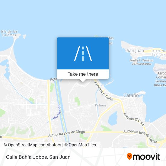Calle Bahía Jobos map