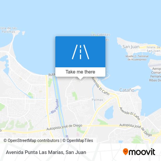 Avenida Punta Las Marías map