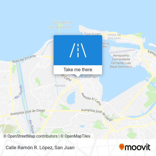 Mapa de Calle Ramón R. López