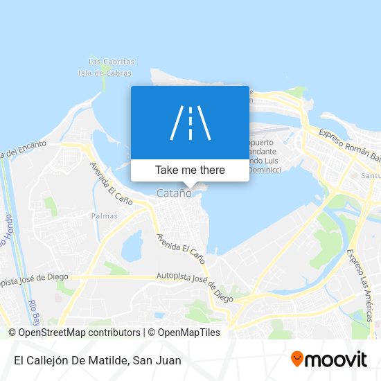 El Callejón De Matilde map