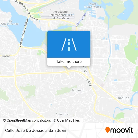 Mapa de Calle José De Jossieu